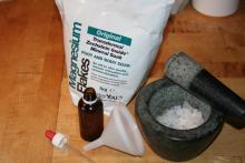 Hjemmelavet magnesium-olie opskrift